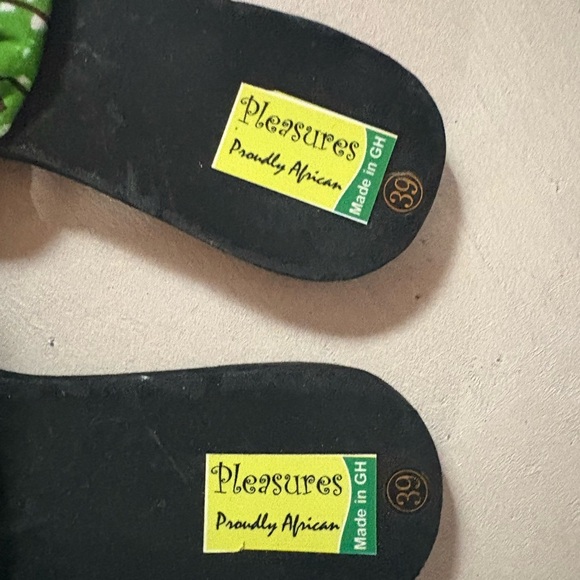Made in Ghana Summer Sandals Women's Size 8 - Picture 2 of 6